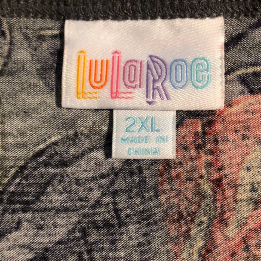NWOT LuLaRoe Randy 2X - Picture 4 of 4